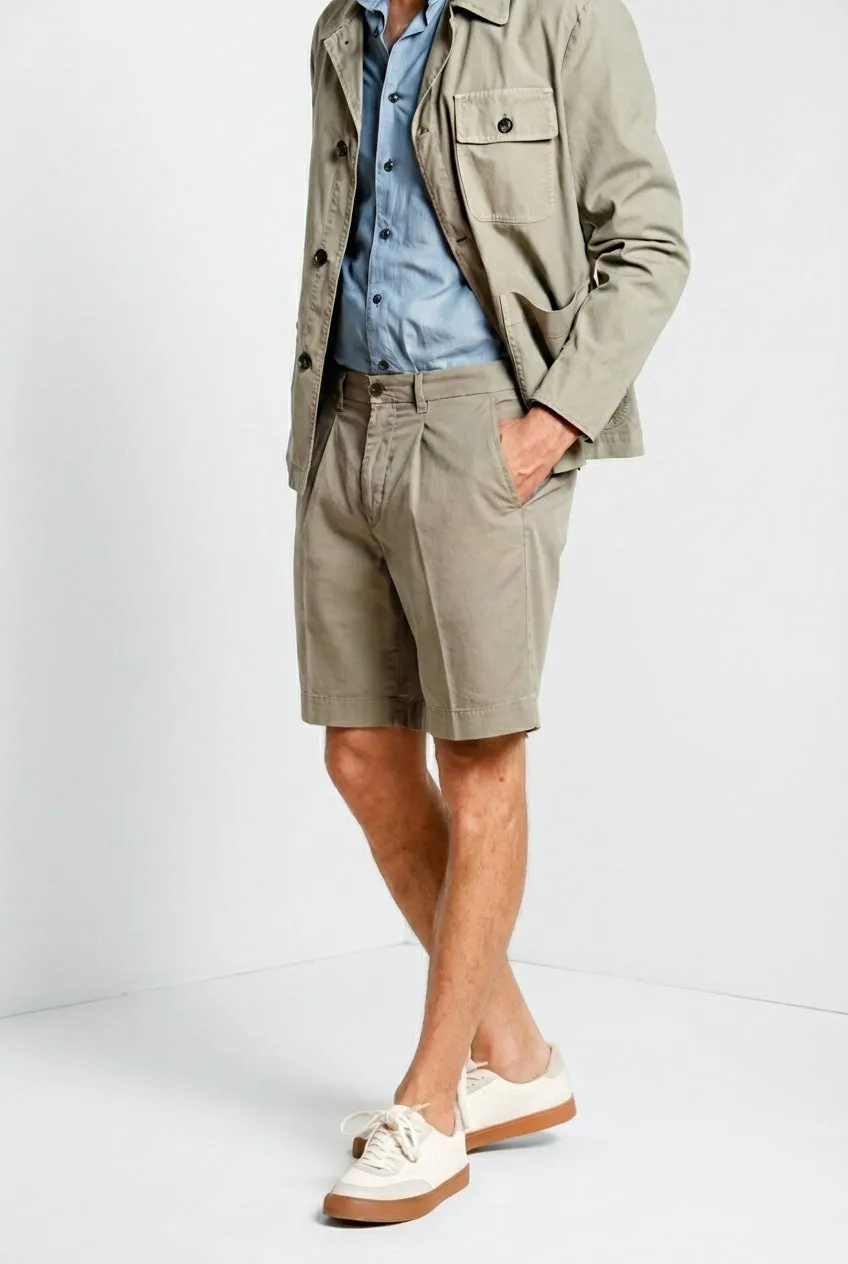 Mason's Pinces chino bermuda salvie relaxed