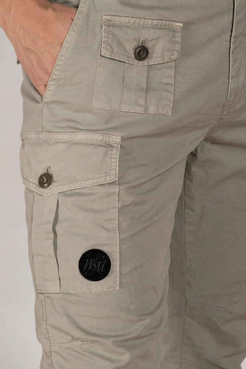 Mason's George Coolpocket cargobukser salvie carrot fit stretch