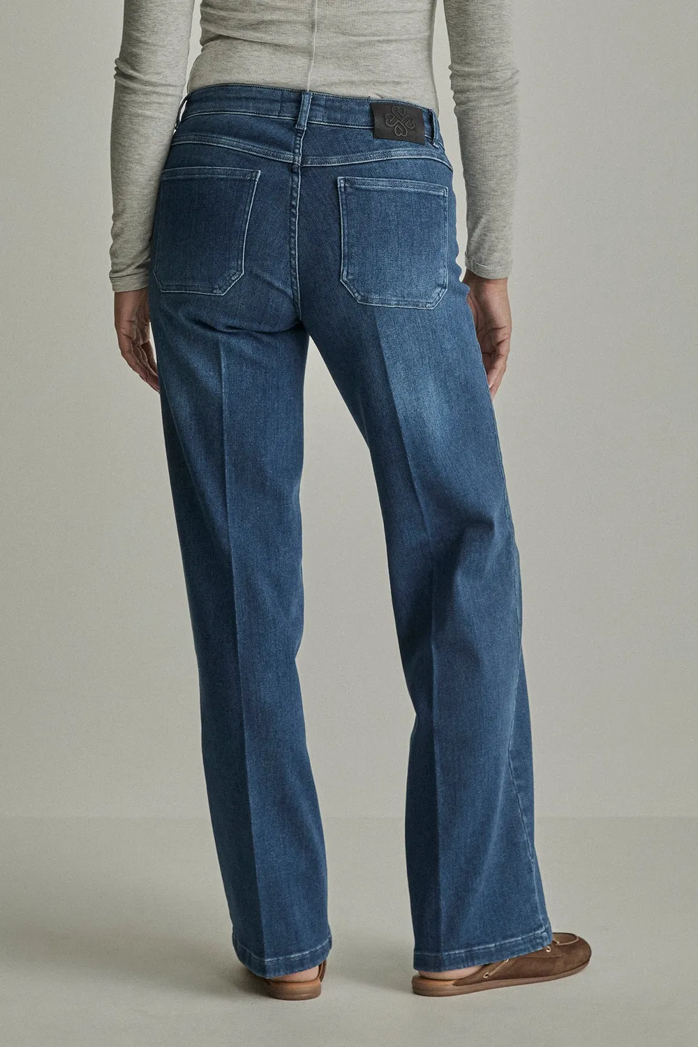 Para Mi Mira jeans Washed Night høj talje