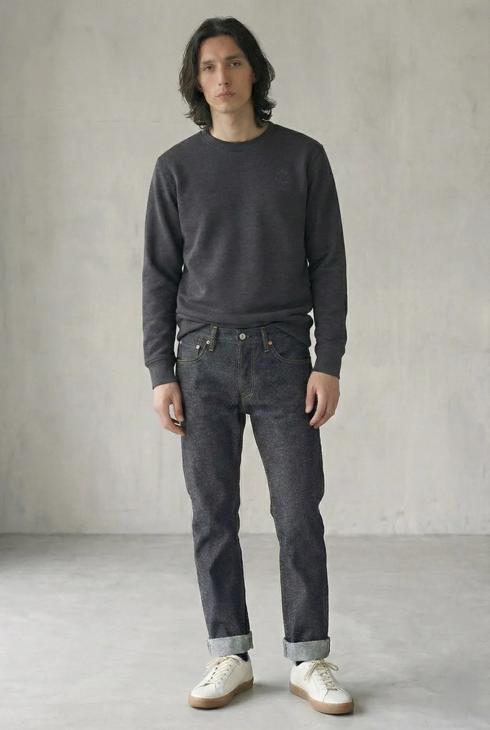 Organsk The Classic Organic sweatshirt grå
