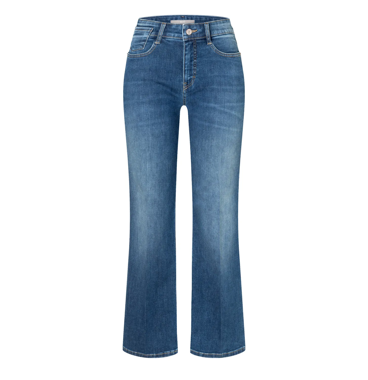 MAC Laura 5225 jeans blå flared fit