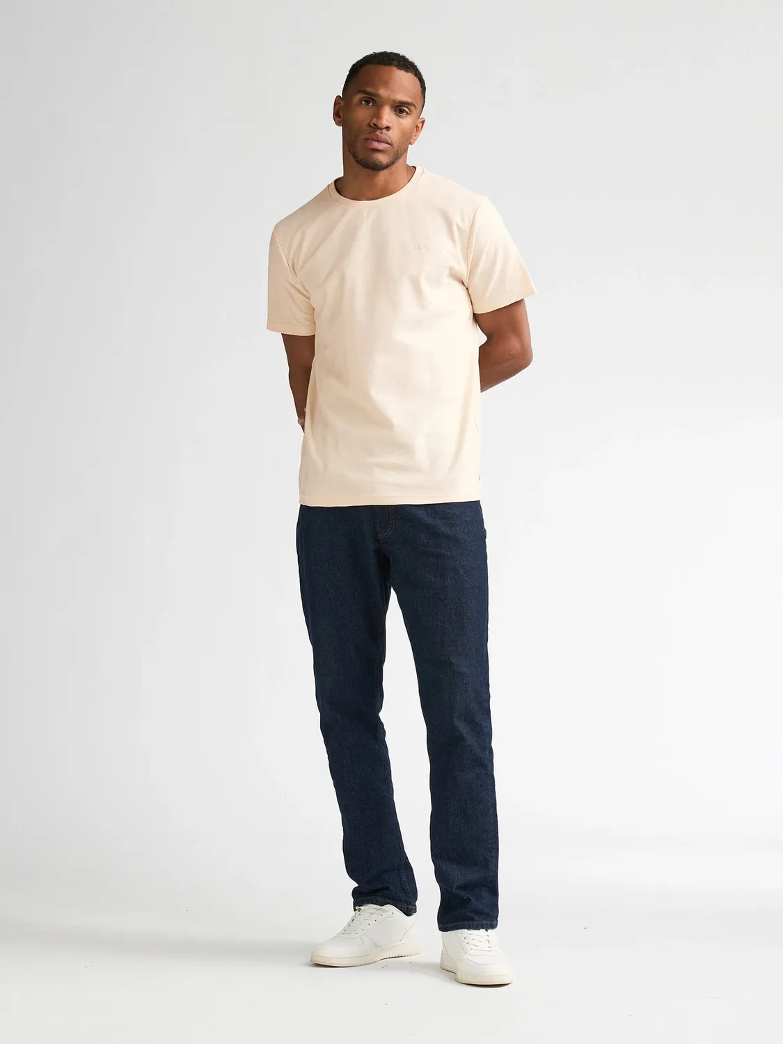 Petrol Industries Hayden t-shirt regular fit bomuld visgraat