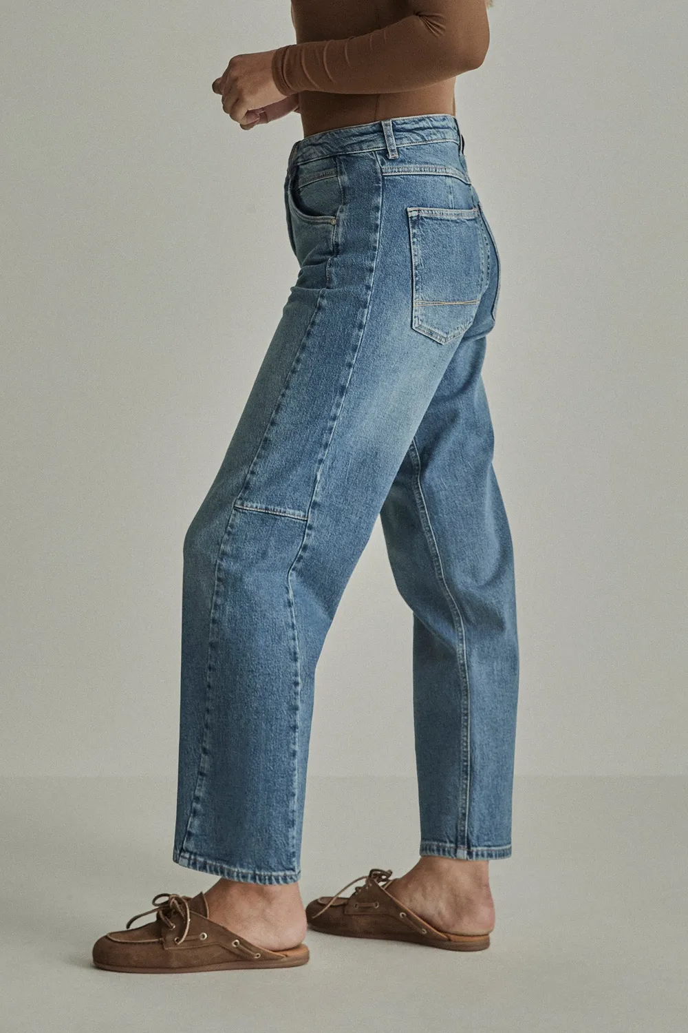 Para Mi Jeans Coco Barrel jeans Blue Reef barrel