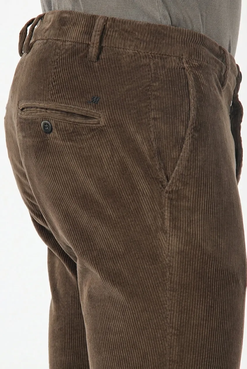 Mason's Milano chinos brun fløjl extra slim
