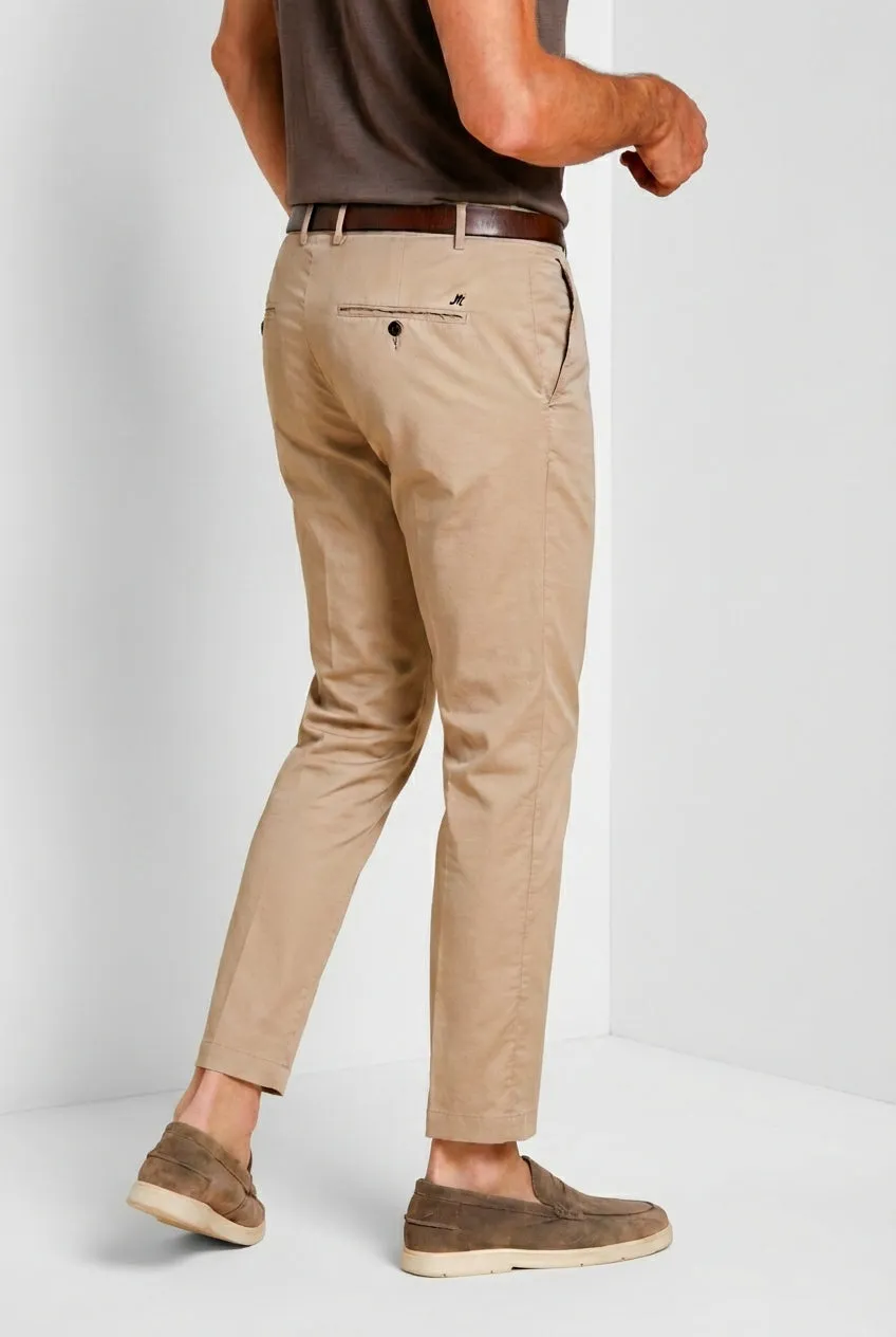 Mason's Milano chinobukser beige gabardin extra slim