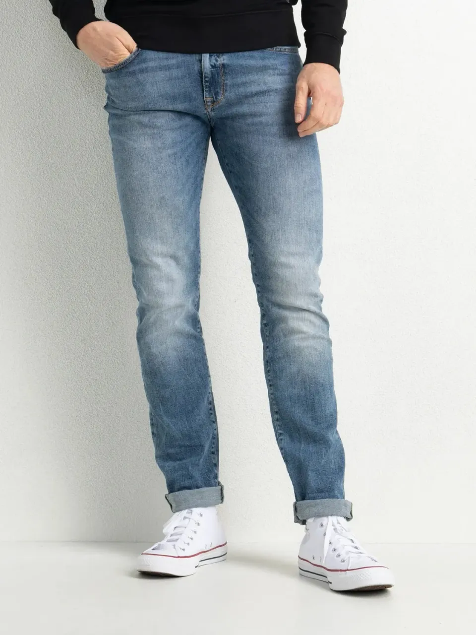 Petrol Industries Seaham Future Proof slim fit jeans light indigo