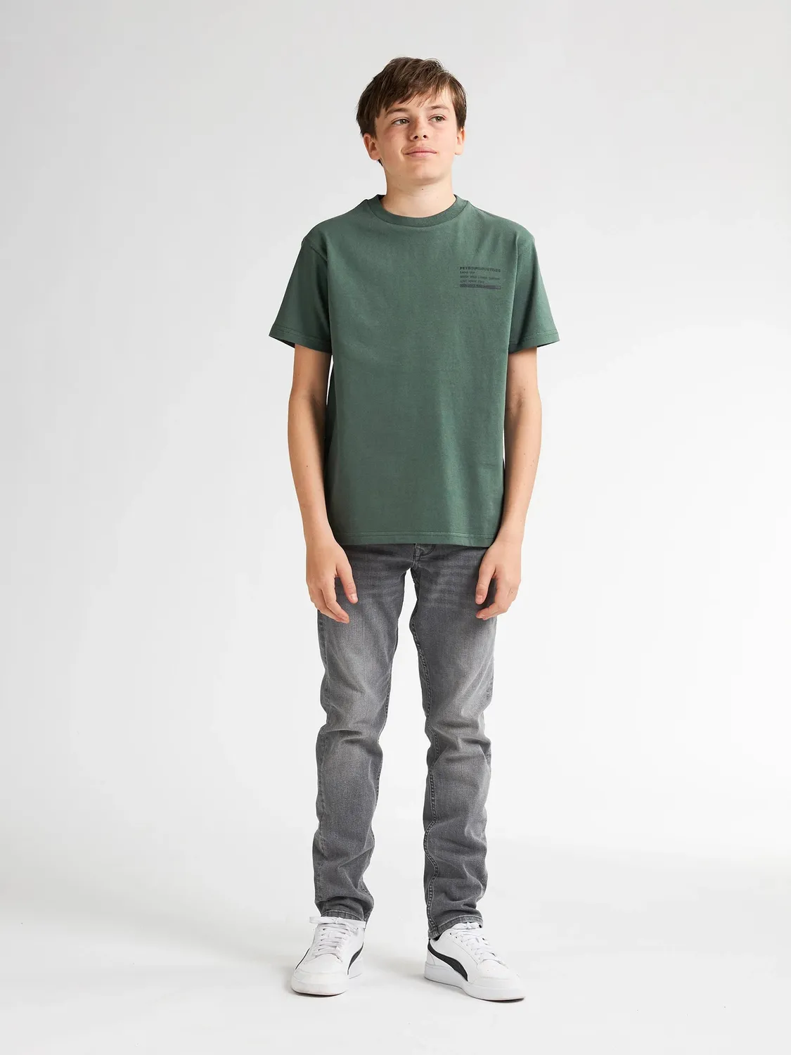 Petrol Industries Acadia T-shirt relaxed lomme