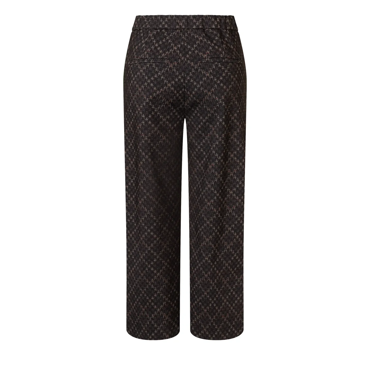 MAC Chiara Cropped bukser sort wide fit jersey