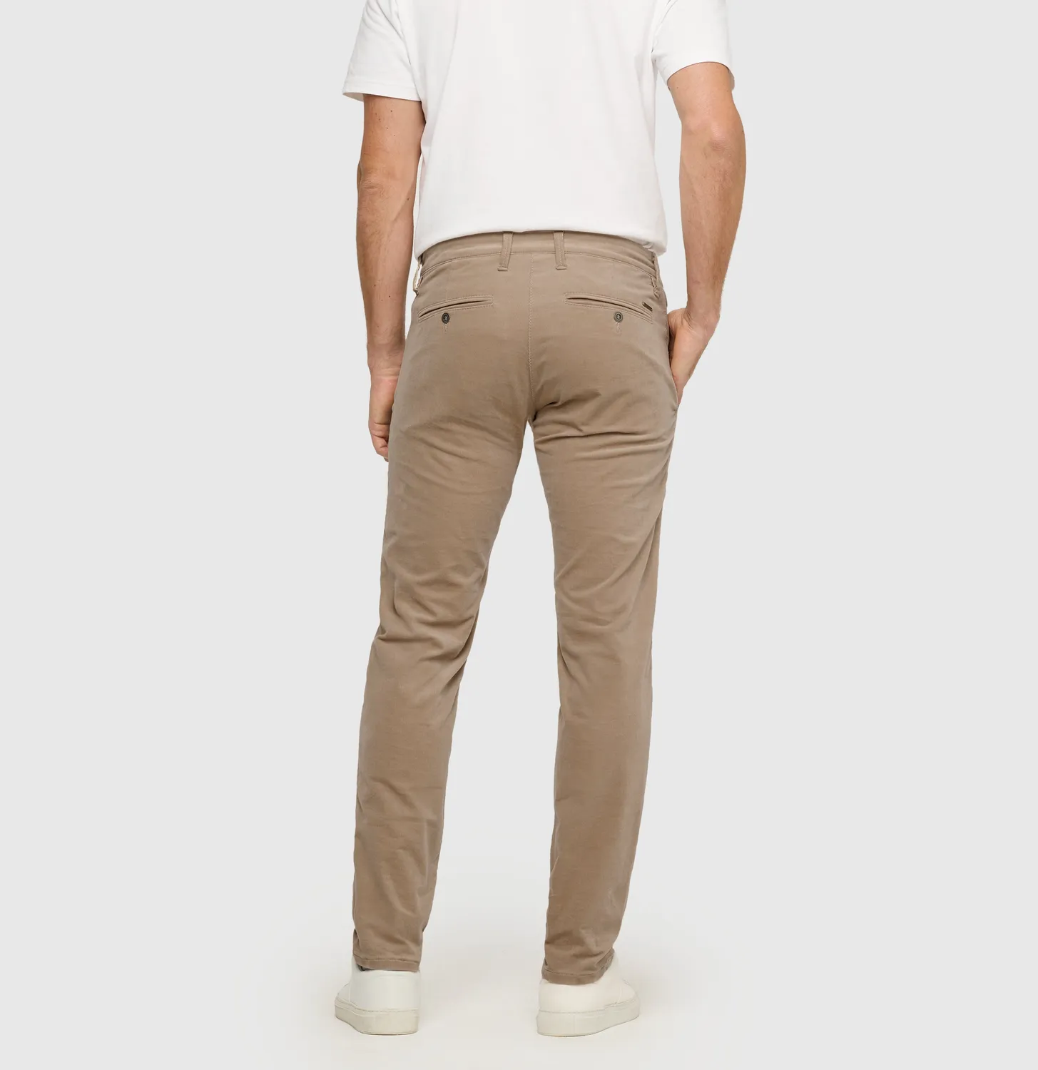 MAC Driver Pants 6351 cordbukser brun regular fit