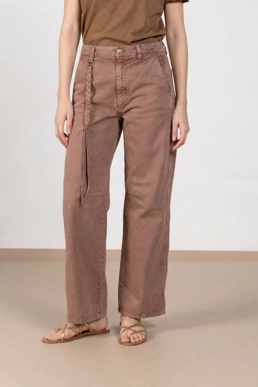 Mason's Valerie balloon jeans rosa stretch