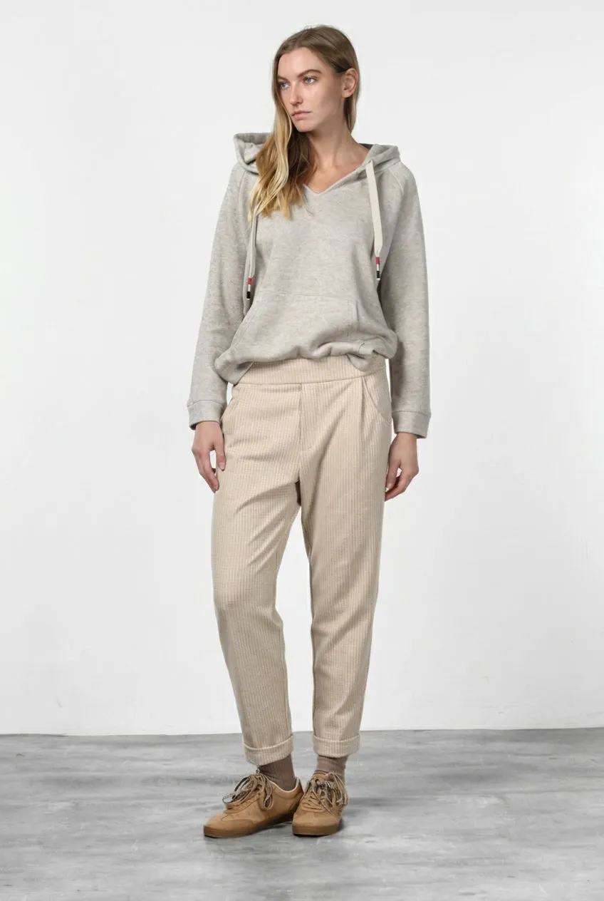 Mason's Easy Jogger chino bukser relaxed beige jersey