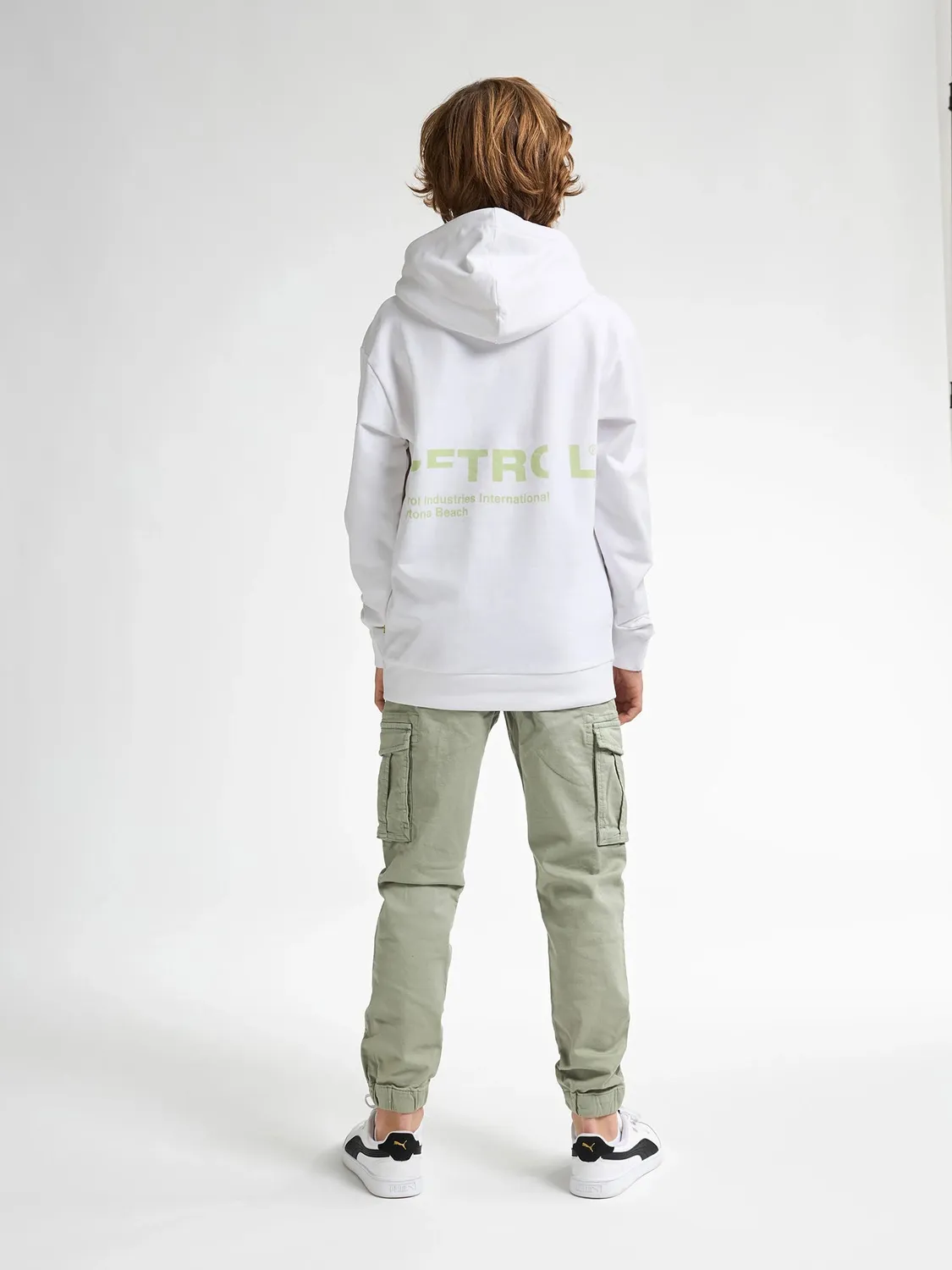 Petrol Industries Bayview hættetrøje navy blue relaxed fit