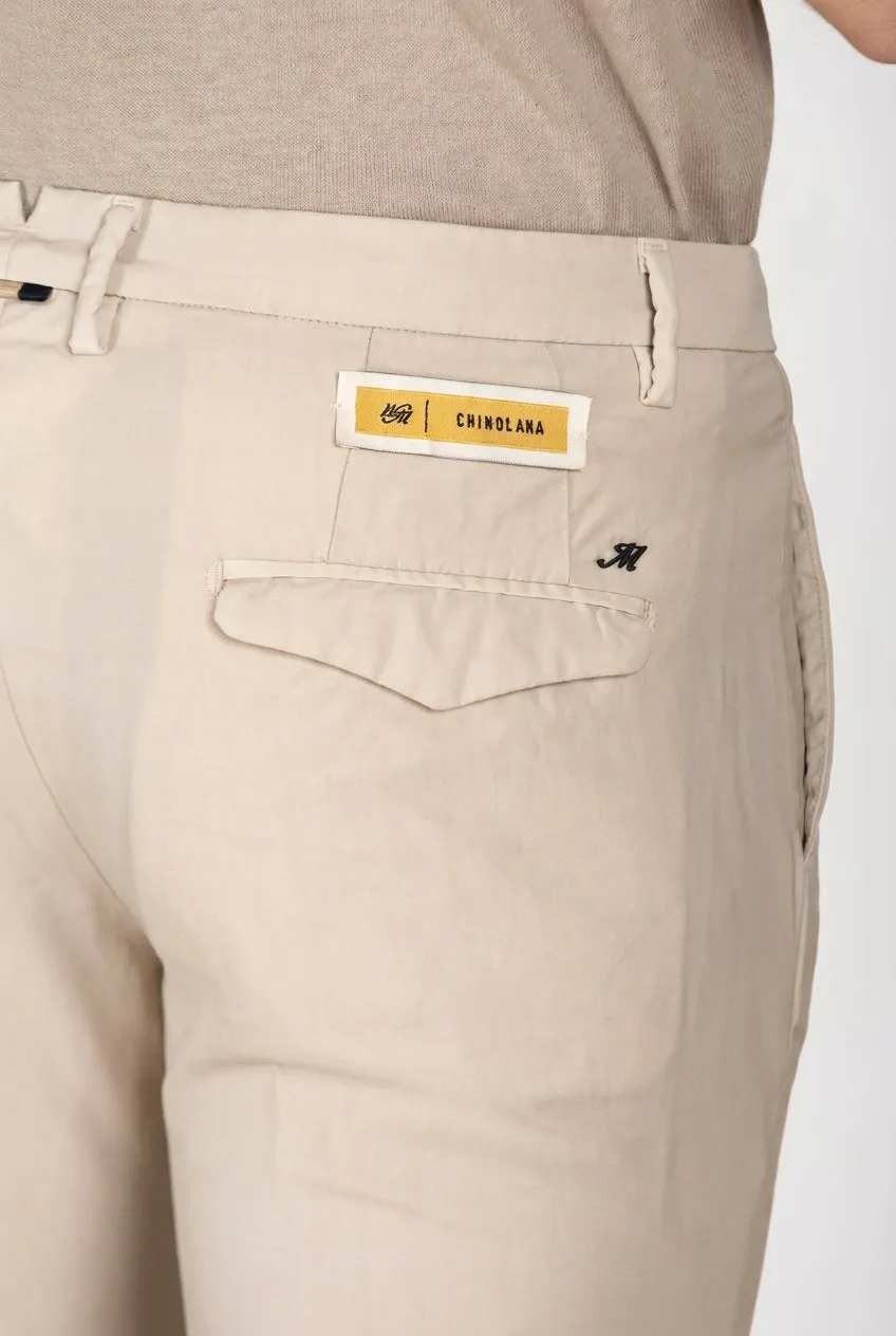 Mason's Torino City chinobukser hvid slim fit
