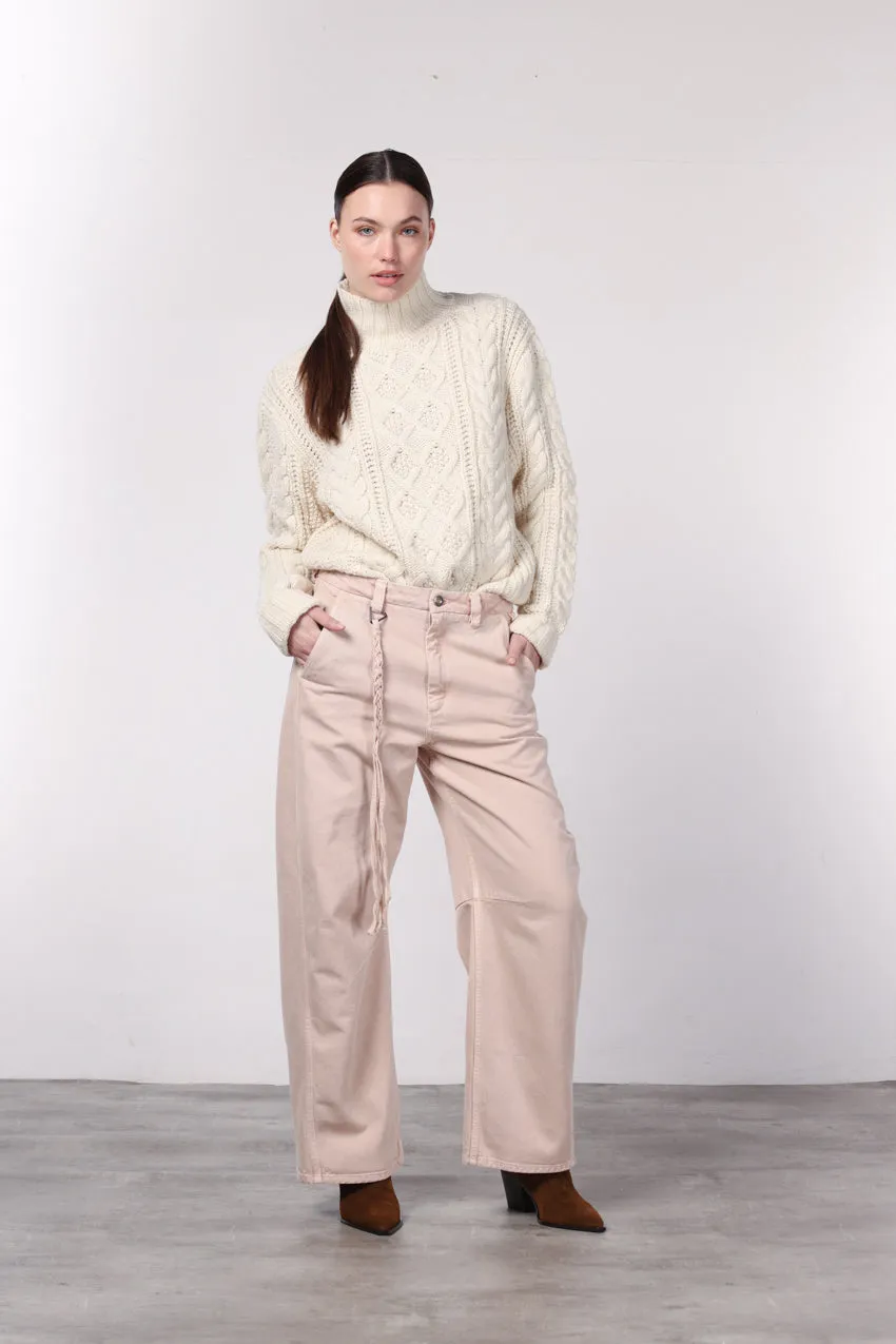 Mason's Virginie chinos rosa balloon fit dame