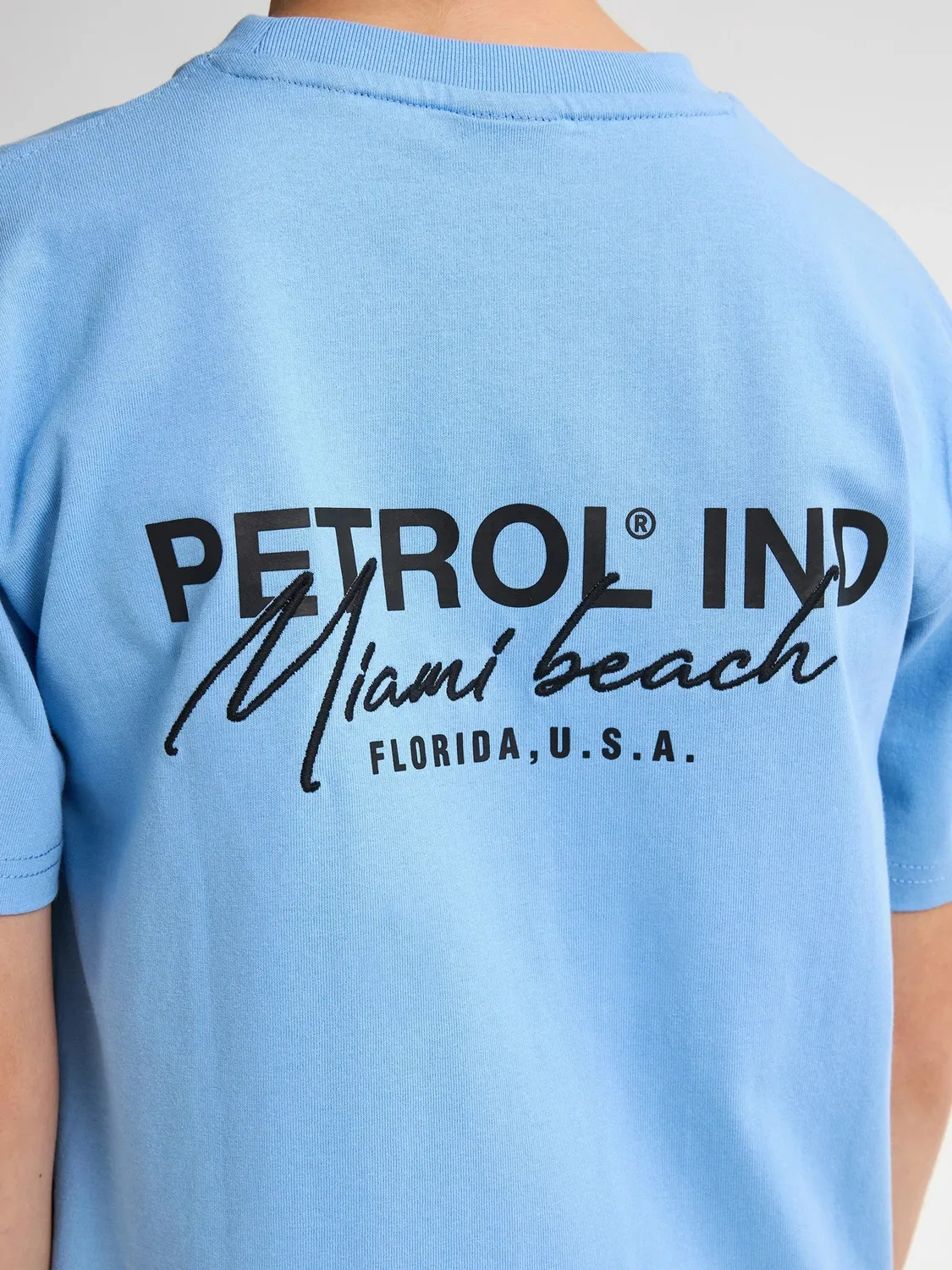 Petrol Industries Oceanpoint backprint t-shirt relaxed fit