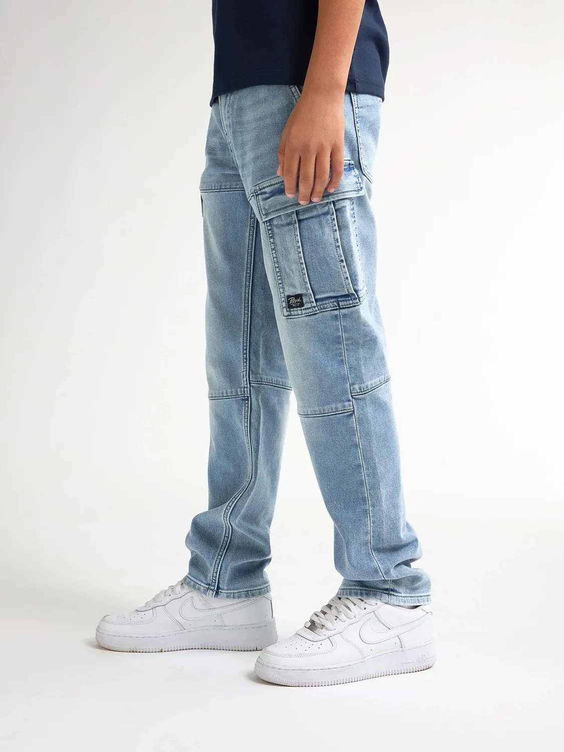 Petrol Industries Torino cargo jeans black stone drenge