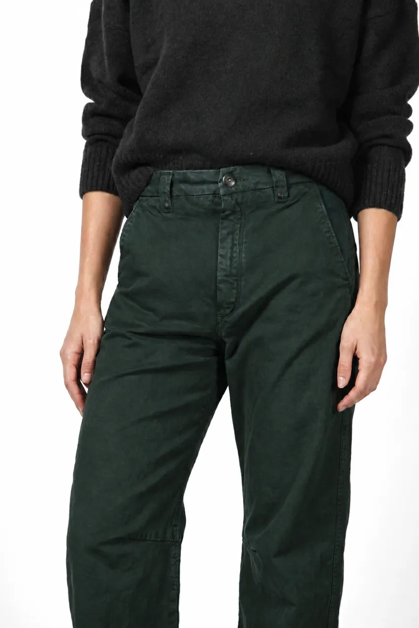 Mason's Vivienne City gabardinebukser mørkegrøn balloon