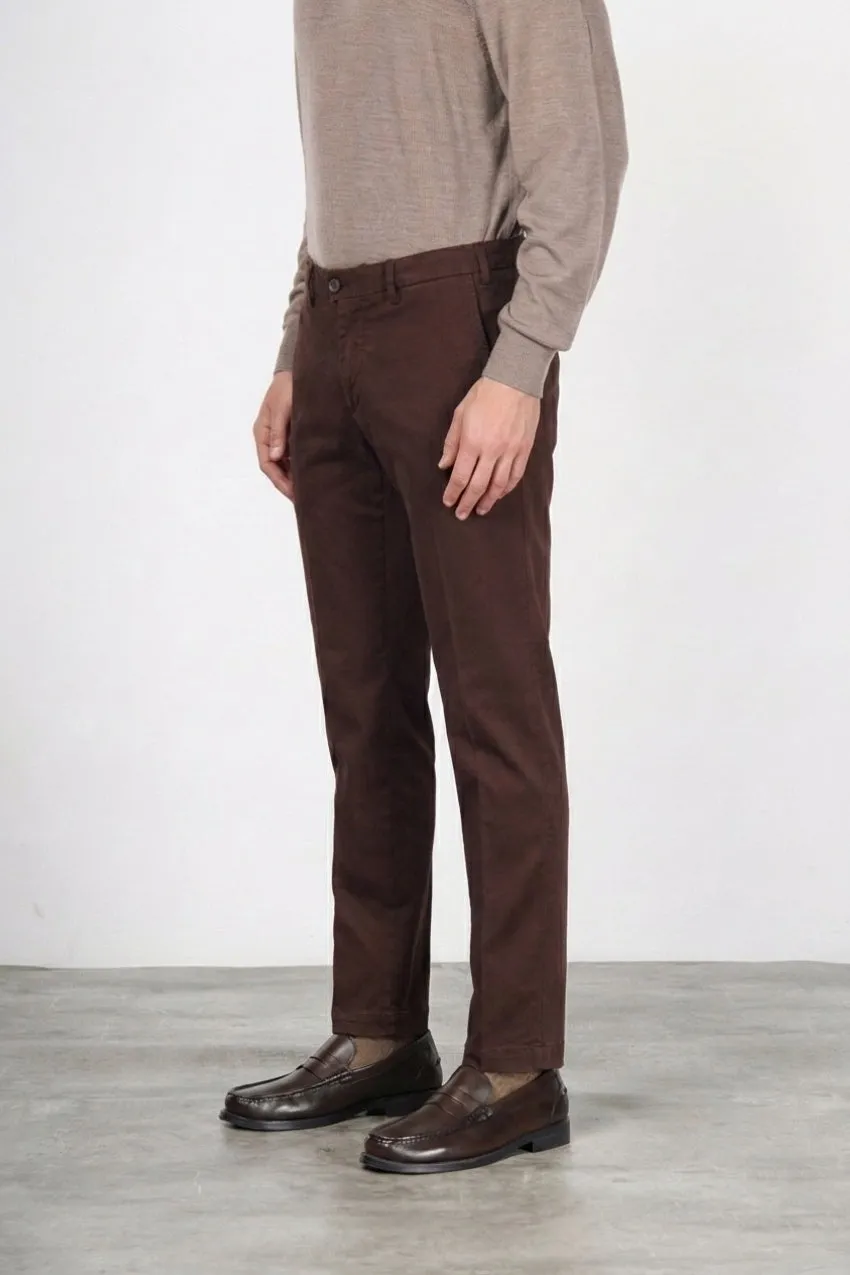 Mason's New York chino bukser vinrød regular stretch