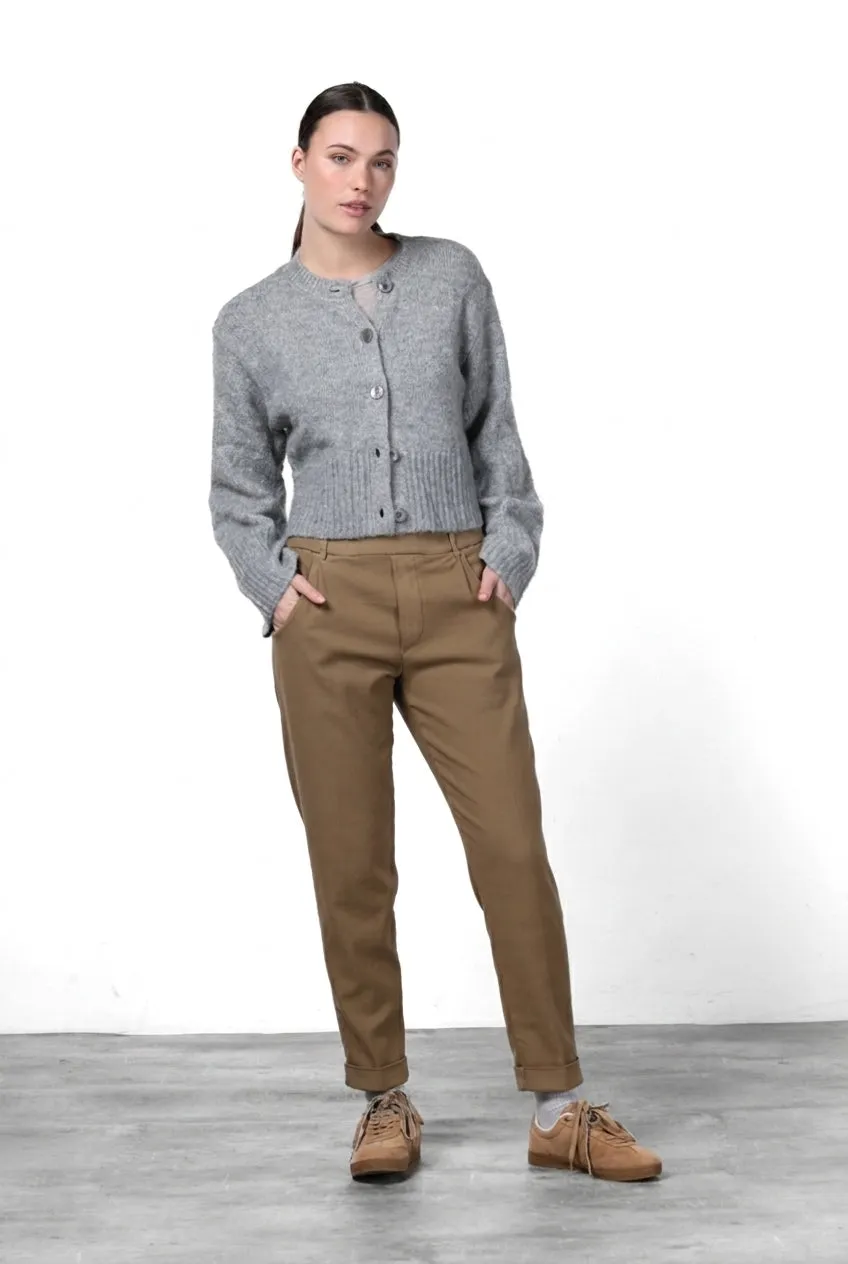Mason's New York Jogger chino bukser beige relaxed dame