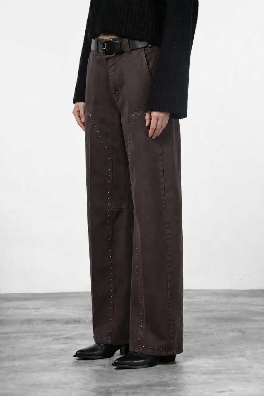 Mason's Silvye chinos brune balloon twill