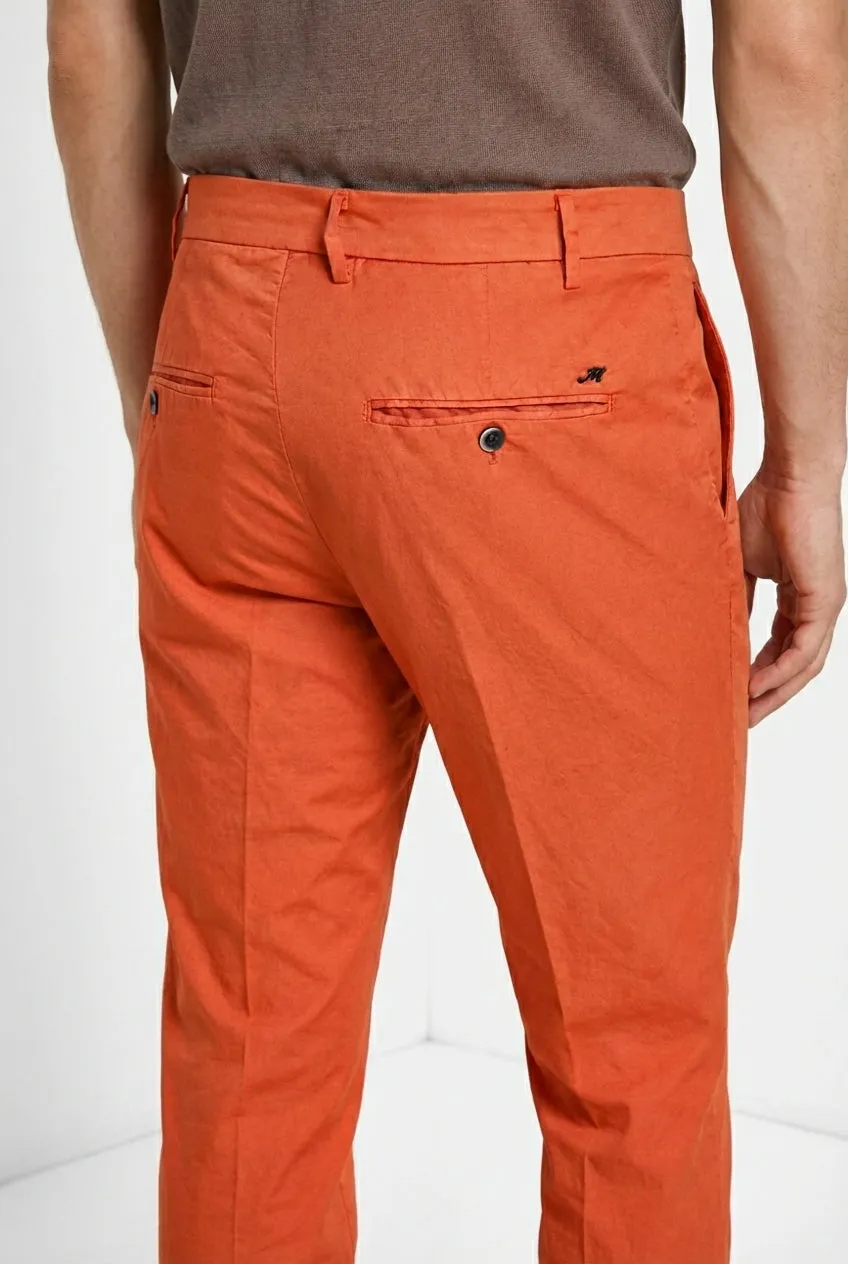 Mason's Milano chino bukser murstensrød extraslim