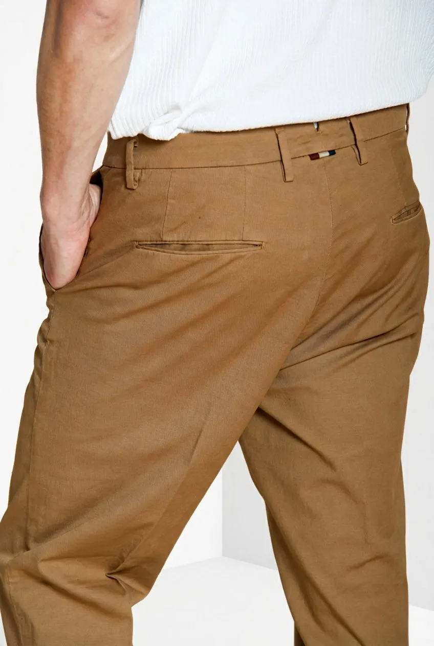 Mason's Boston chinos relaxed træ hør