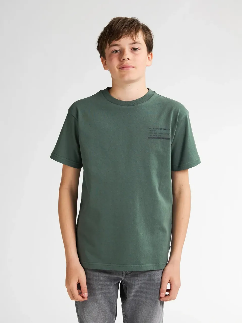 Petrol Industries Acadia T-shirt relaxed lomme