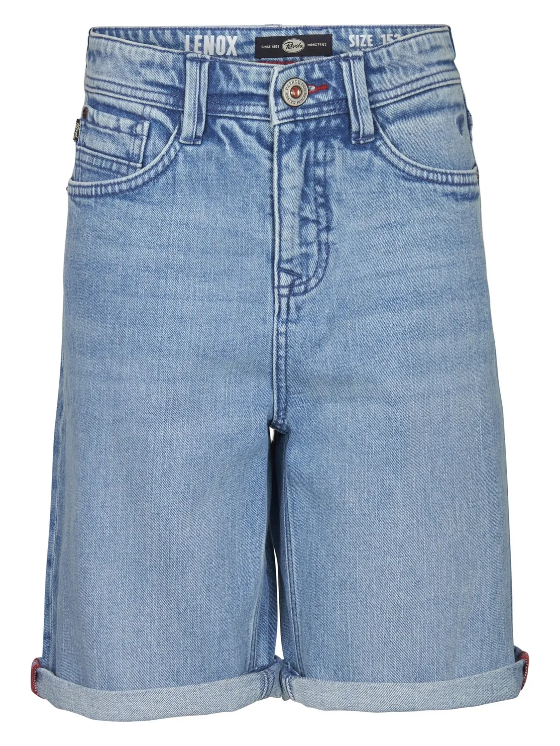 Petrol Industries Lenox denimshorts Papaya loose fit