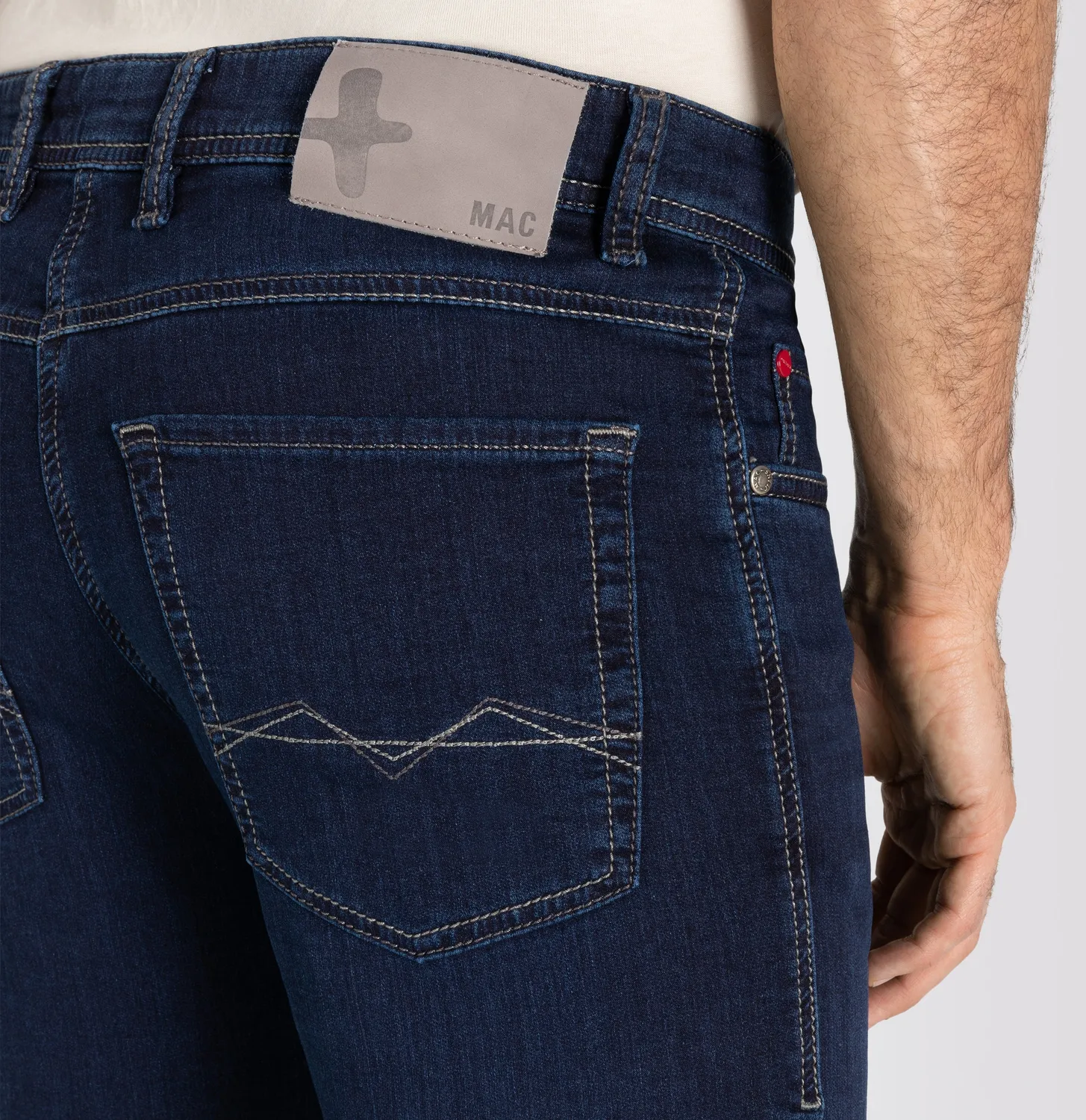MAC Jog'n Modern Fit jeans mørkeblå stretch