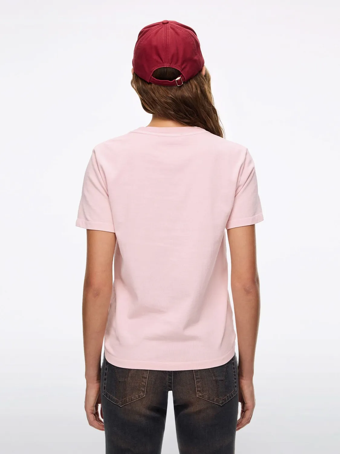 Miss Sixty Studded Graphic t-shirt grå – bomuld nitter
