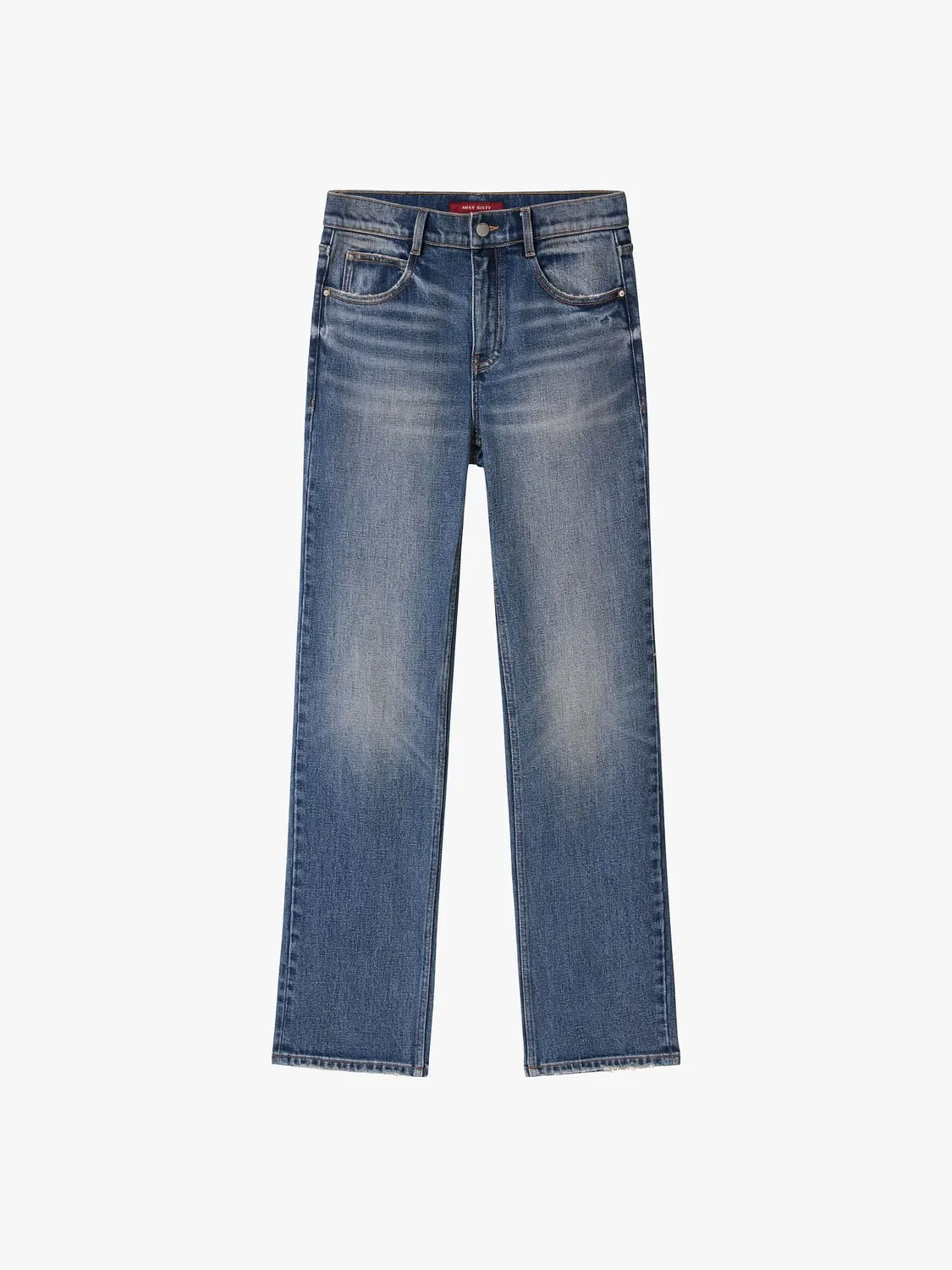 Miss Sixty Straight Jeans middle blue slub stretch