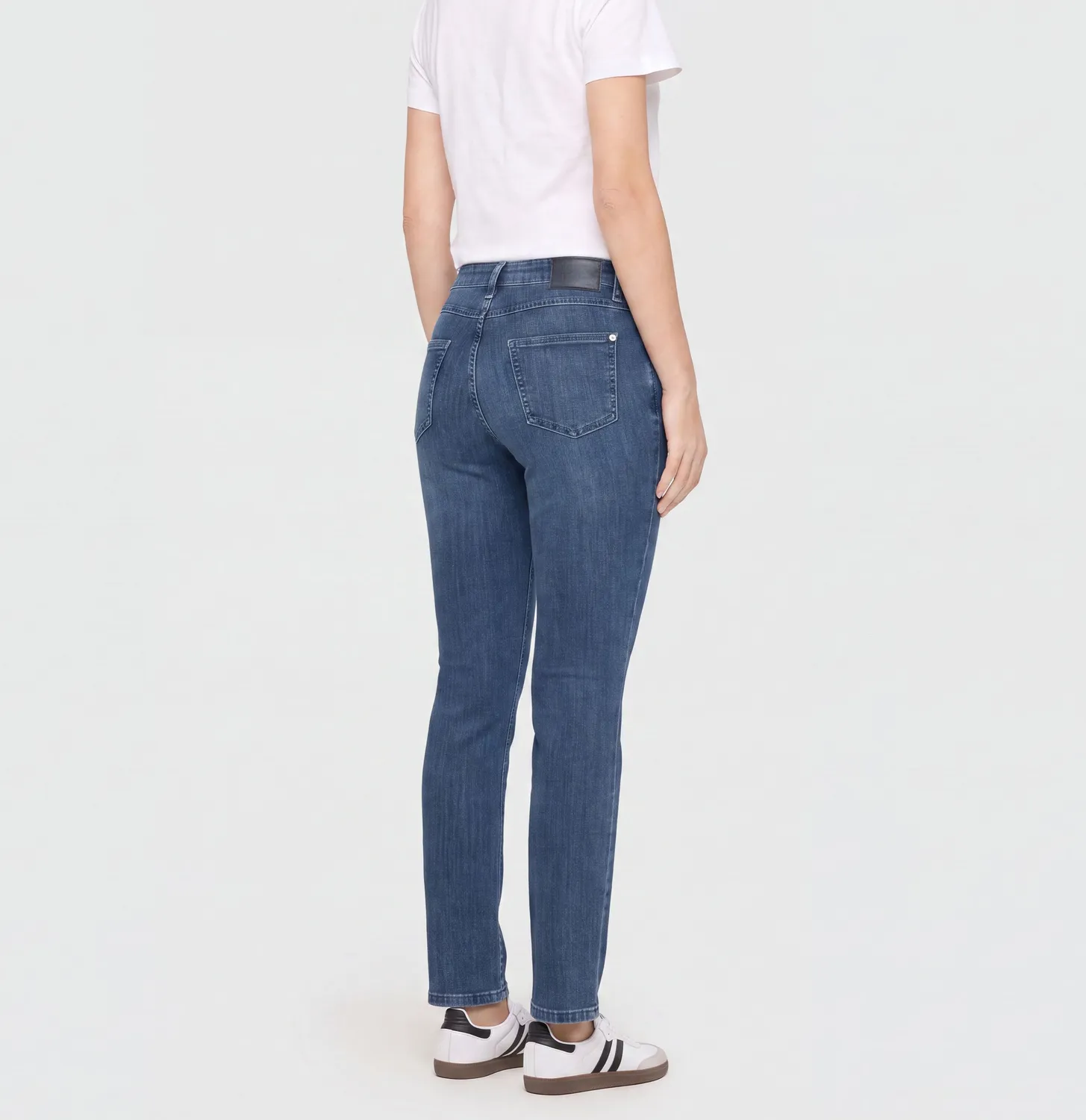 MAC Melanie 5004-90-0378 jeans mørkeblå straight fit